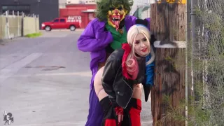 Na Na In Gibby Se Deguise En Joker Et Baise Une Blanche A Las