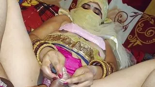 Beautiful Indian married bhabhi bedroom self fucking