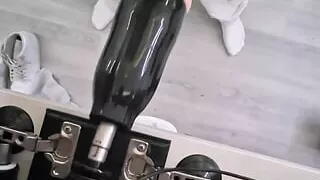 Danii.stgt naked fucks with machine