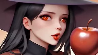 Ruby The Red Witch Likes It Rough - AI Porn