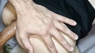 Monster dick asks to fuck in the ass without even shaving his hair , a hot desire to fuck with daddy !