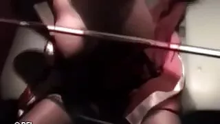 Busty blonde masturbating and brunette shaving in the bathroom