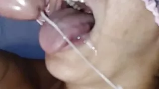 Amazing Cum Slut Housewife Addicted to Sperm