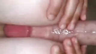 First Fuck Me Hard, Cum on My Tits and in My Mouth. My Husband's Friend Fucked Me Hard. Turkish Cuckold Sex.