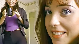 Anna filmed having sex on camera for the very first time