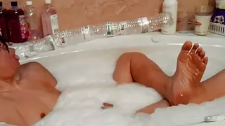 Kirito Solos Bath and Masturbation Scene