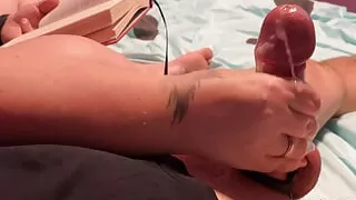 Amateur handjob