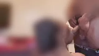 Nutted in Her Mouth and on Her Face