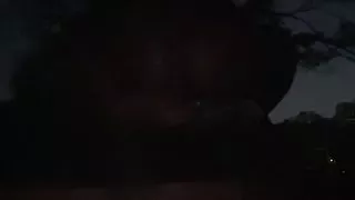 Im Outside Early Morning While It's Still Dark Out Fucking Myself With A Dildo In Public