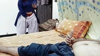 Desi School Girl 18+ Watching Her Stepfather Masturbating Than Fucked By Him