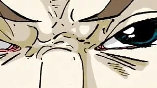 Hentai slut shows off her body and big tits