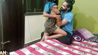 Juicy 18 Year Old Skinny Desi Girlfriend Fucked By Indian Hunk