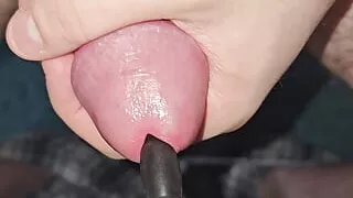 I try out my new penis plugs and stretch my urethra