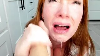 For Adam- POV Gagging Choking BJ xheidihoe heidiandfriends Big Boobs Redhead MILF Cam Girl Big Tits