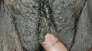 My boy fingering me in wet dark pussy