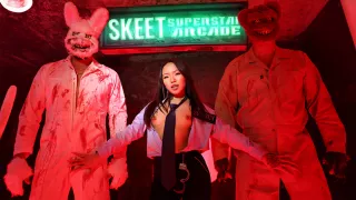 Asia Lee & Danny Mountain & Will Pounder in Five Fucks At Skeet's - ExxxtraSmall
