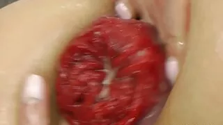 Self Fisting in String Dress & Anal Prolapse by Hotkinkyjo