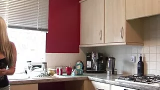 Big ass in black stockings Kaz B fucked by Luke Hotrod