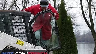 Manon Martin Has a Sexy Meeting with the Site Manager