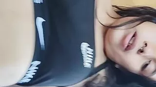 Horny cousin gives me ass on the farm