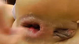 White Dress and Ass Fisting on Armchair by Hotkinkyjo