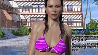 Ariane in paradise: a sexy girl on an exotic island ep 1