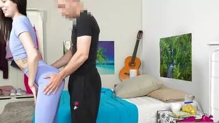 Amateur Argentine babe is looking for hard sex with her own coach!