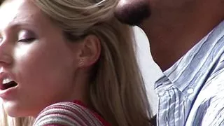 Casting this sexy german blonde