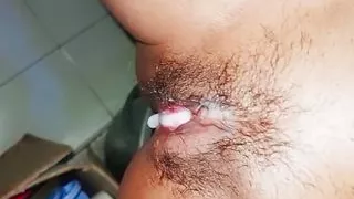 Complications of semen coming out in the pussy