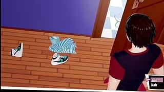 Knight of Love Cap 38 - Naked in the Shower with My Stepsister