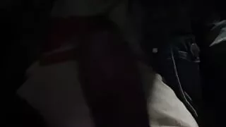 I got bored asf at work Sooo I Decided To Take My Dick Out And Jerk Off Outside In The Dark