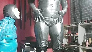 Latex play with my slave Faith