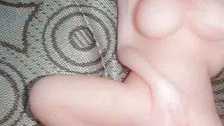 Crushing a narrow little woman's until it penetrates the throat