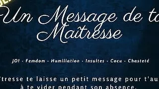 French audio Porn   A message from your teacher