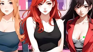 Spanish JOI hentai. Truth or dare at the sleepover. Instructions for masturbation in spanish.