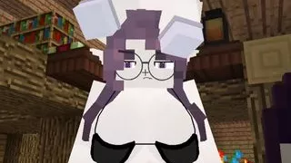 Minecraft Jenny Mod Having a threesome with Galath and Manglelie pussy licking