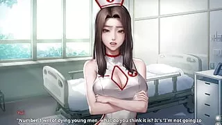 Secret Pie - 2 Riding Her Dildo on a Hospital Bed by Foxie2k