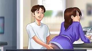 Summertime Saga - Cookie Jar - All Sex Scenes Only - Debbie #9 Part 49