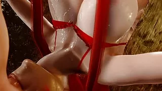 Hiniwa Ryodo Fucking the captain of the yacht part 1 Delicious whore stuck in the tree swallowing huge cock dirty pussy thirsty