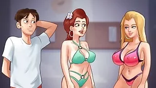 Summertime Saga - Cookie Jar - All Sex Scenes Only - Missy+becca #2 Part 38