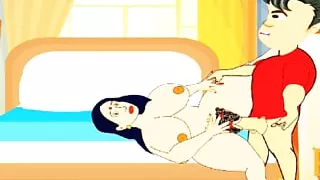 I had fun with my cousin.