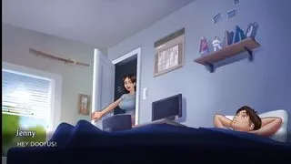 hot stepsister naked & kissing with hot stepmom