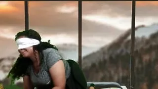 Brunette From Brazil Gets Fucked In The Hotel Without A Condom By Her Stepfather!