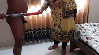 Depali Aunty Fucked by Stepson When She Was cleaning his room!