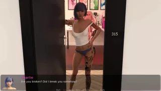 Mastering The Box Blondie Got Caught Getting Fucked And Creampied To Pass The Exam In The Library Episode 4