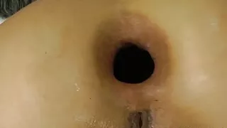 Sexy Suit and White Dong in the Ass & Anal Prolapse by Hotkinkyjo