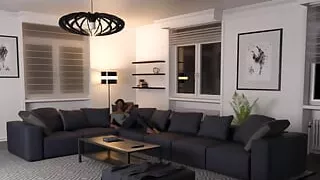 Midnight Paradise Part 48 - Surprise Blowjob at Night