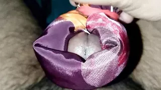 Satin silk handjob porn - Satin pussy handjob and cum (137)