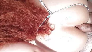 Sexy latina milf gets her big ass fucked doggystyle by the pool