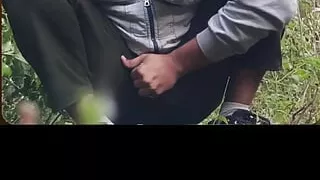 Watching a sex story at alone in forest that you feel more horny